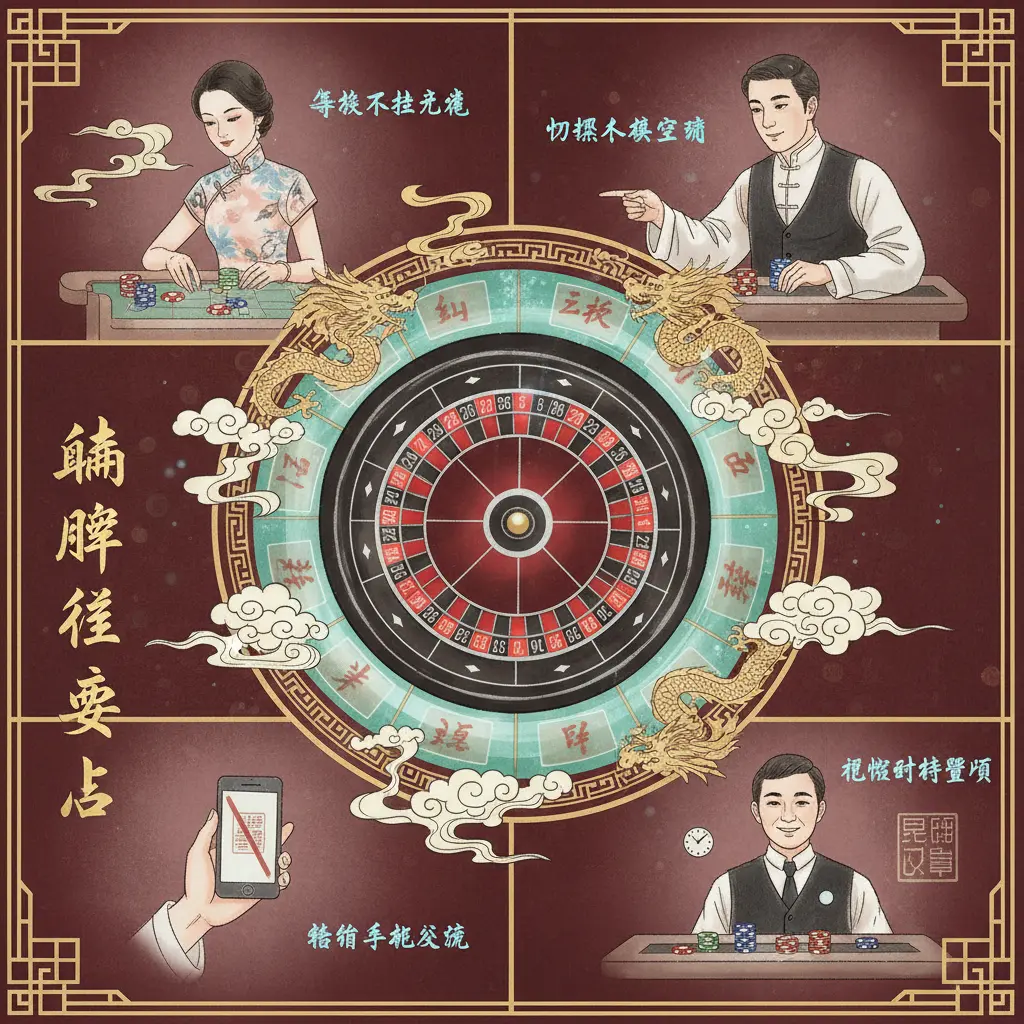 Live casino etiquette tips - Roulette