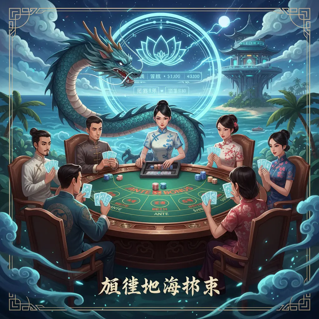 Live dealer poker variations - Caribbean