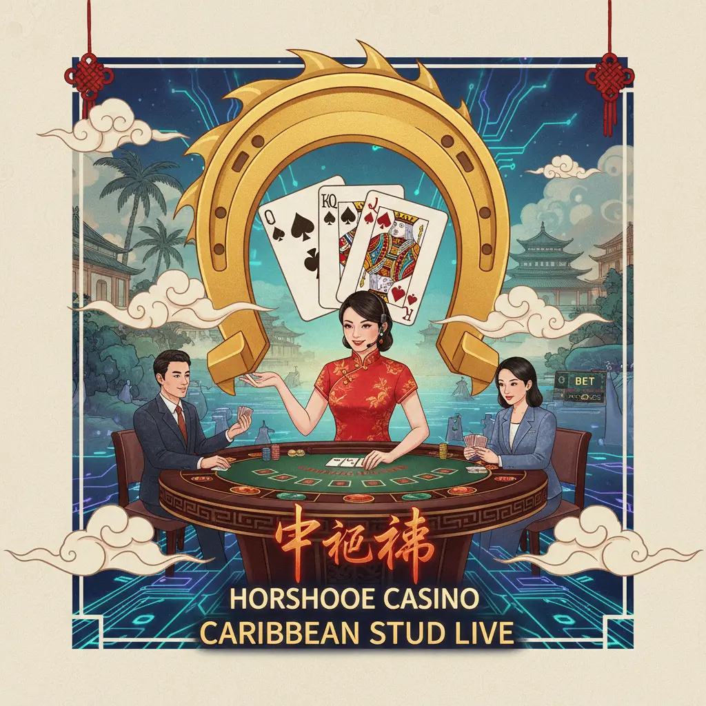 Caribbean stud live dealer games - Horseshoe
