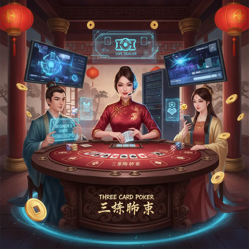 Live dealer casino for beginners - Three