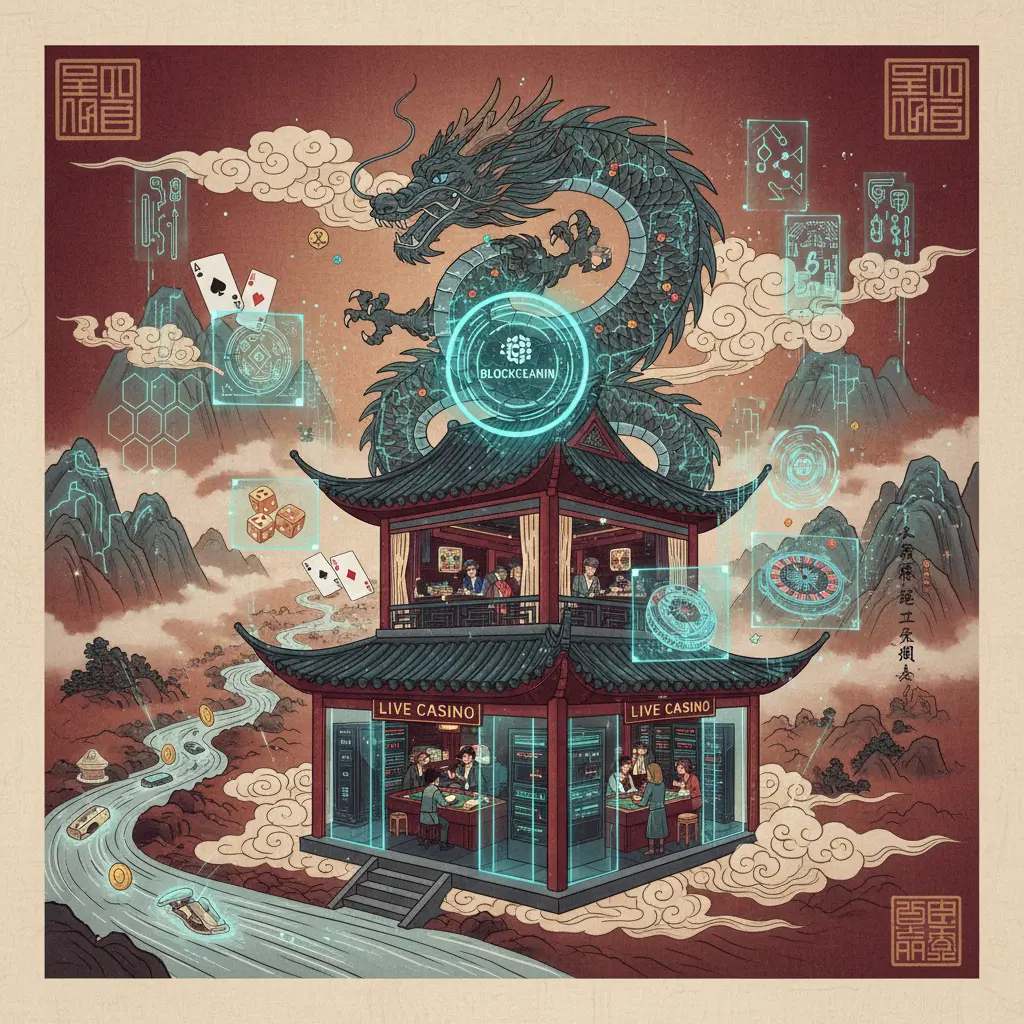 Live casino studio technology - Blockchain