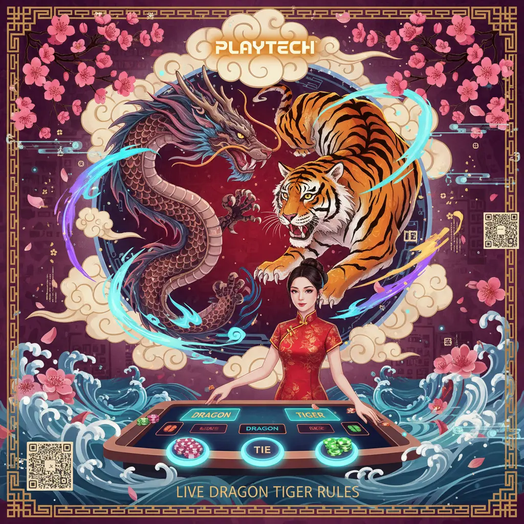 Live dealer dragon tiger rules - Playtech