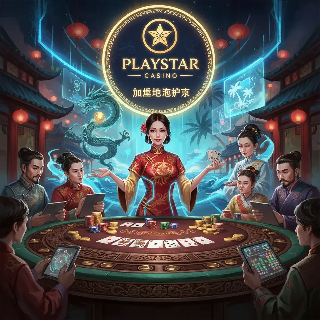 Caribbean stud live dealer games - PlayStar