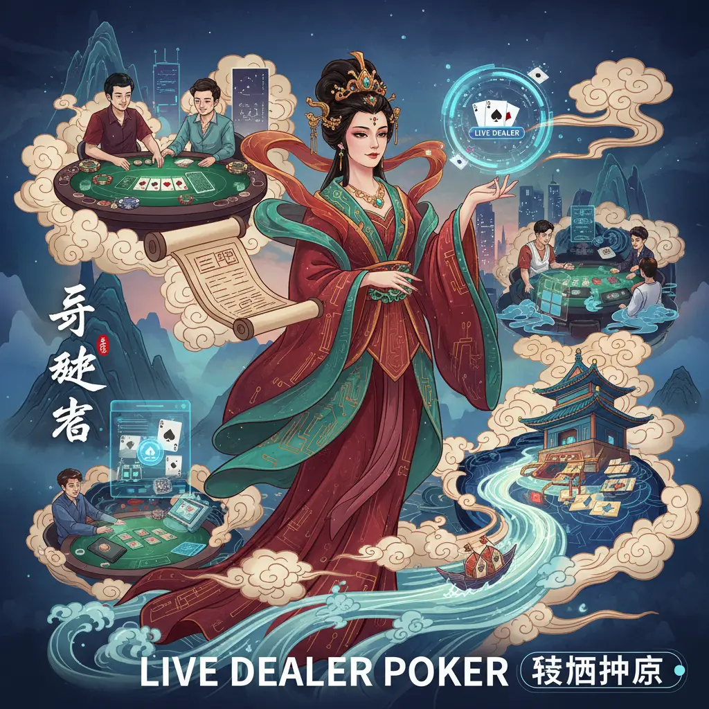 Live dealer poker variations - Ezugi