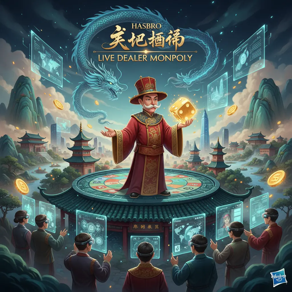 Live dealer monopoly experience - Hasbro