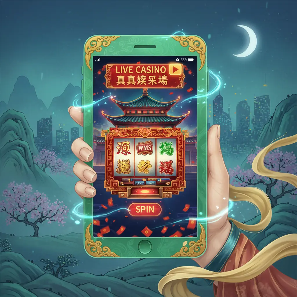 Live casino mobile experience - slots