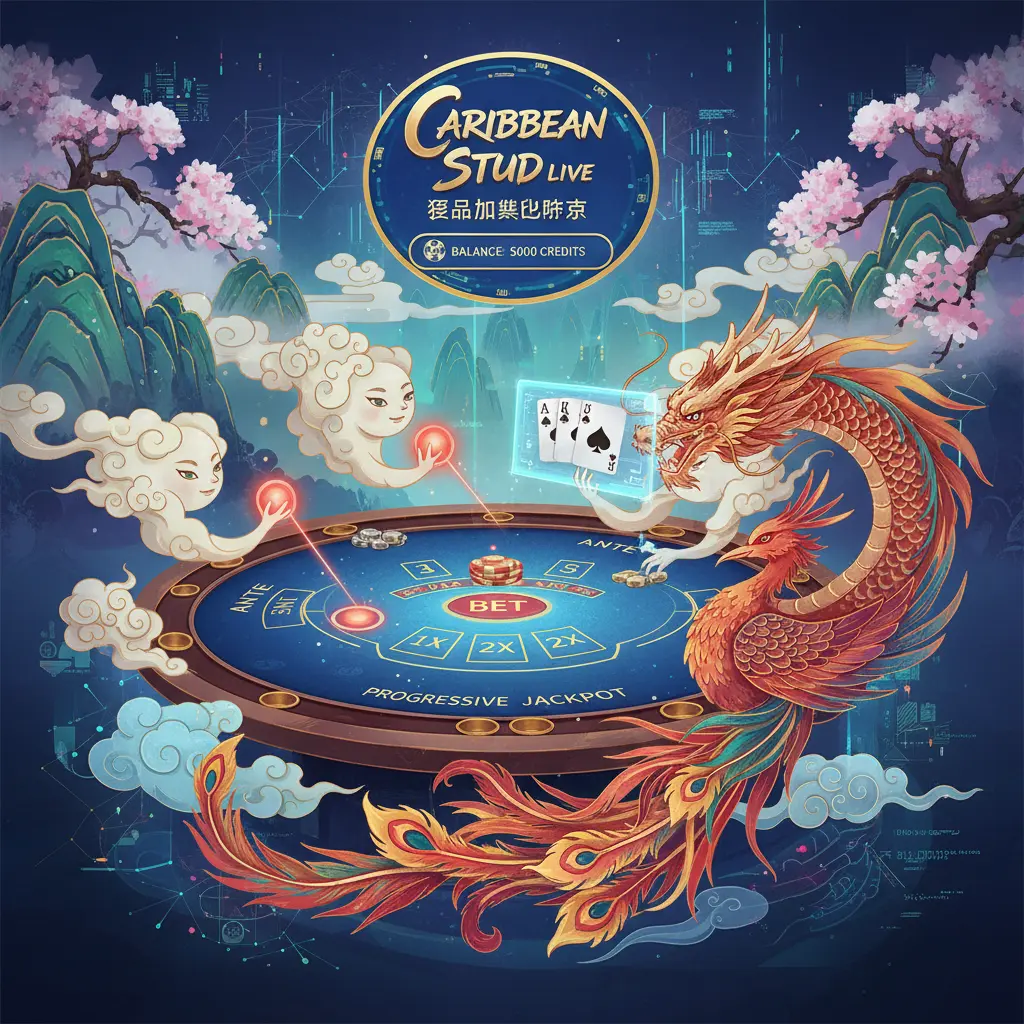 Caribbean stud live dealer games - Caribbean