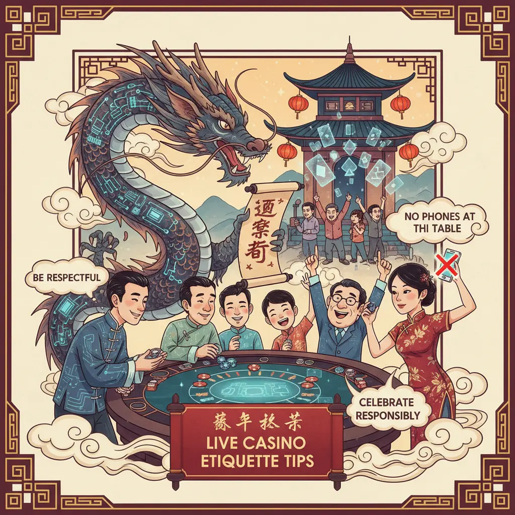 Live casino etiquette tips - Etiquette