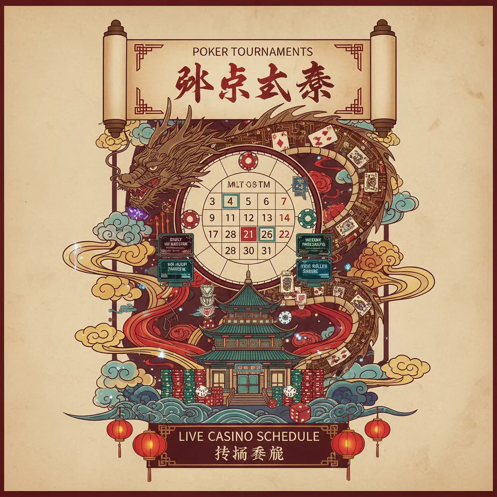 Live casino tournaments schedule - Tournaments