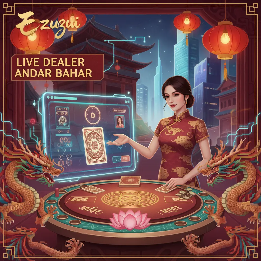 Live dealer andar bahar online - Ezugi