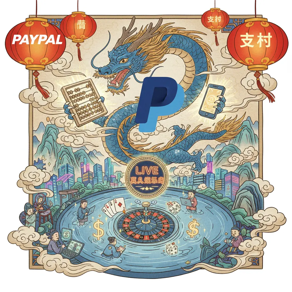 Live casino payment methods - PayPal