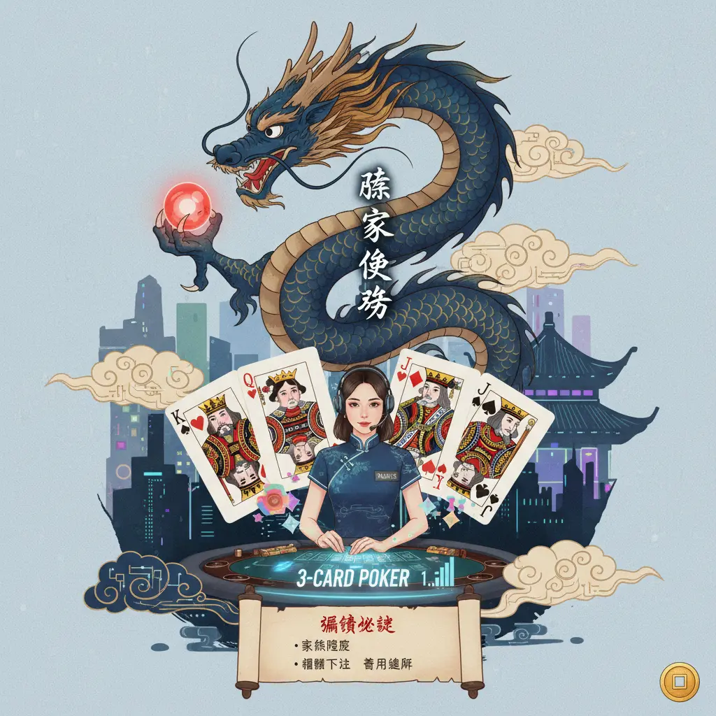 Three card poker live dealer tips - House