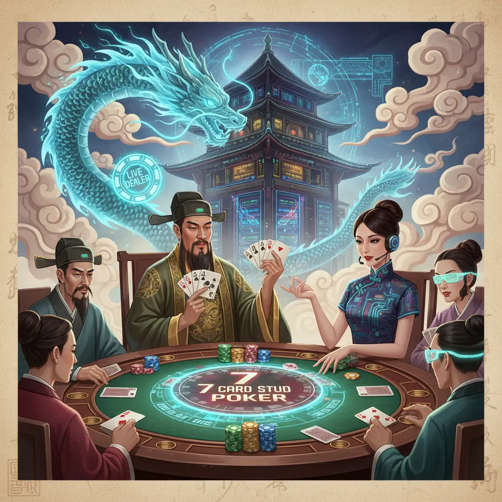 Live dealer poker variations - Card