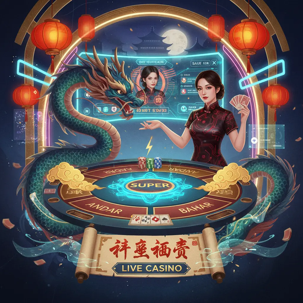 Live dealer andar bahar online - Super
