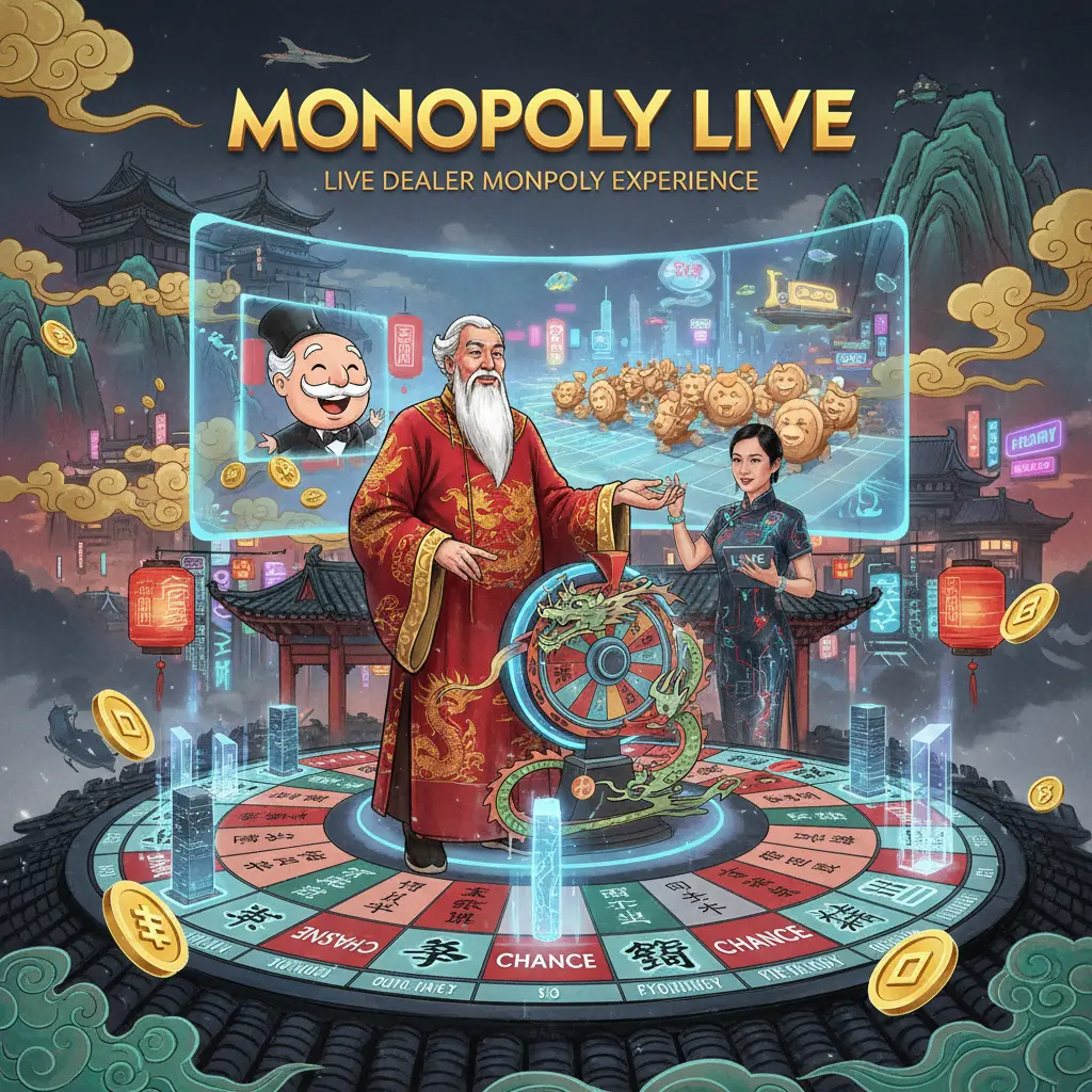 Live dealer monopoly experience - MONOPOLY