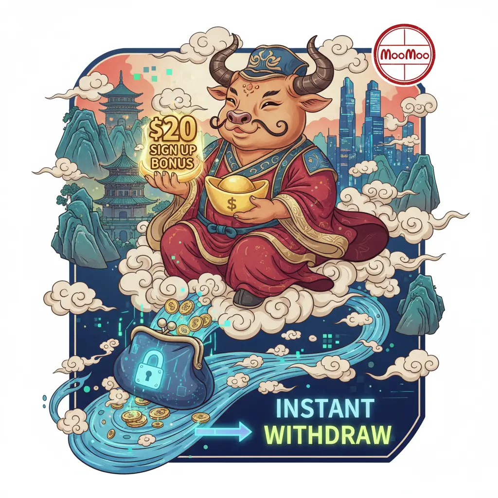 $20 sign up bonus instant withdraw - MooMoo
