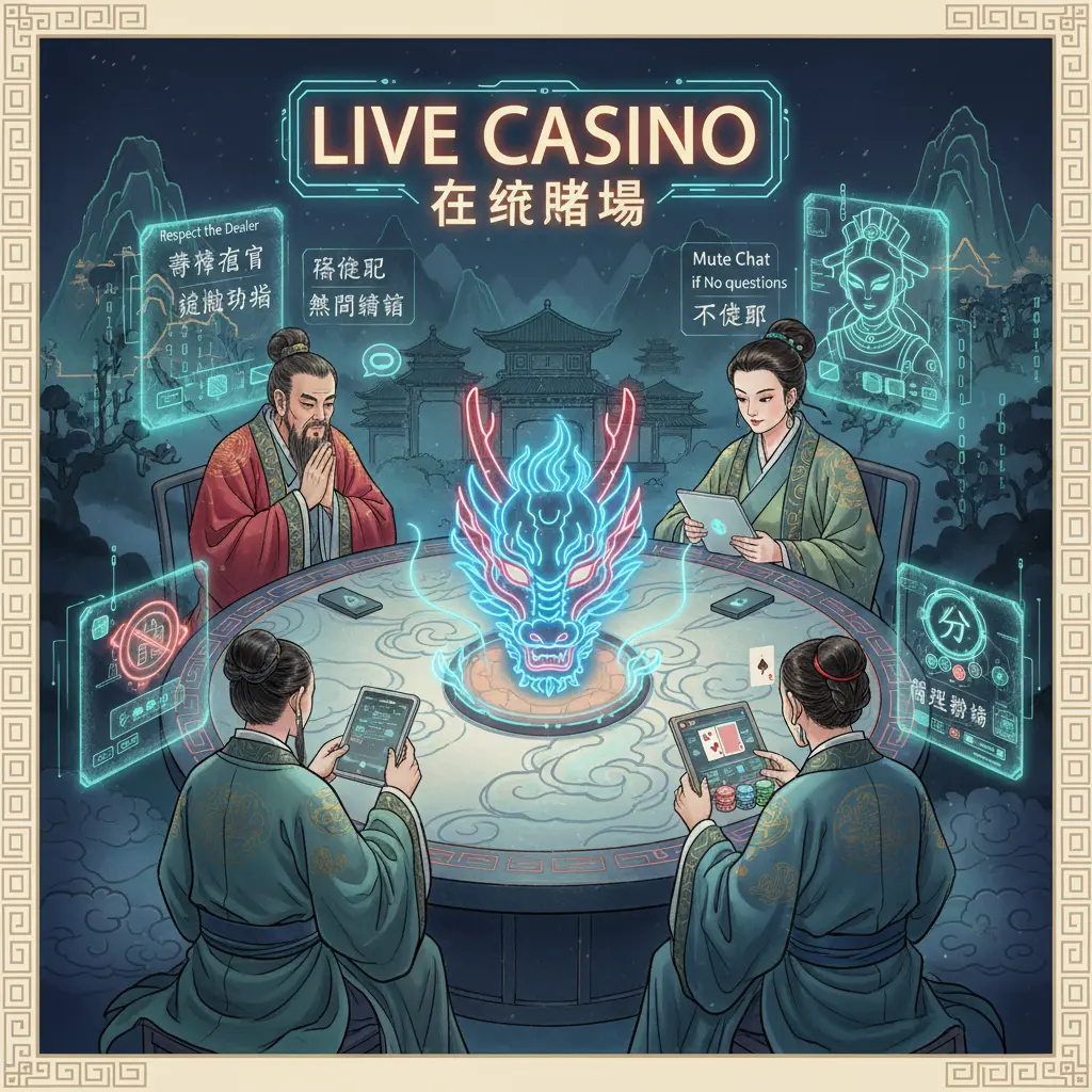 Live casino etiquette tips - Blackjack