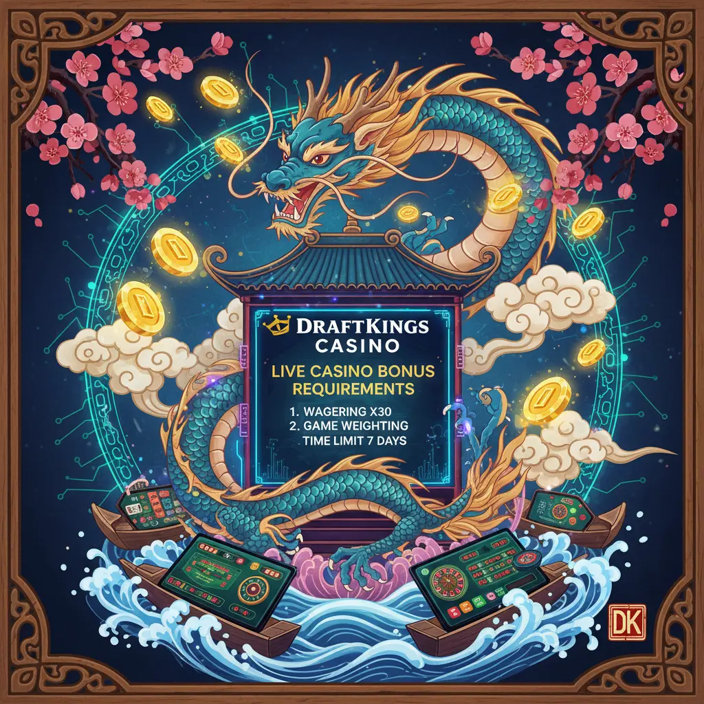 Live casino bonus requirements - DraftKings