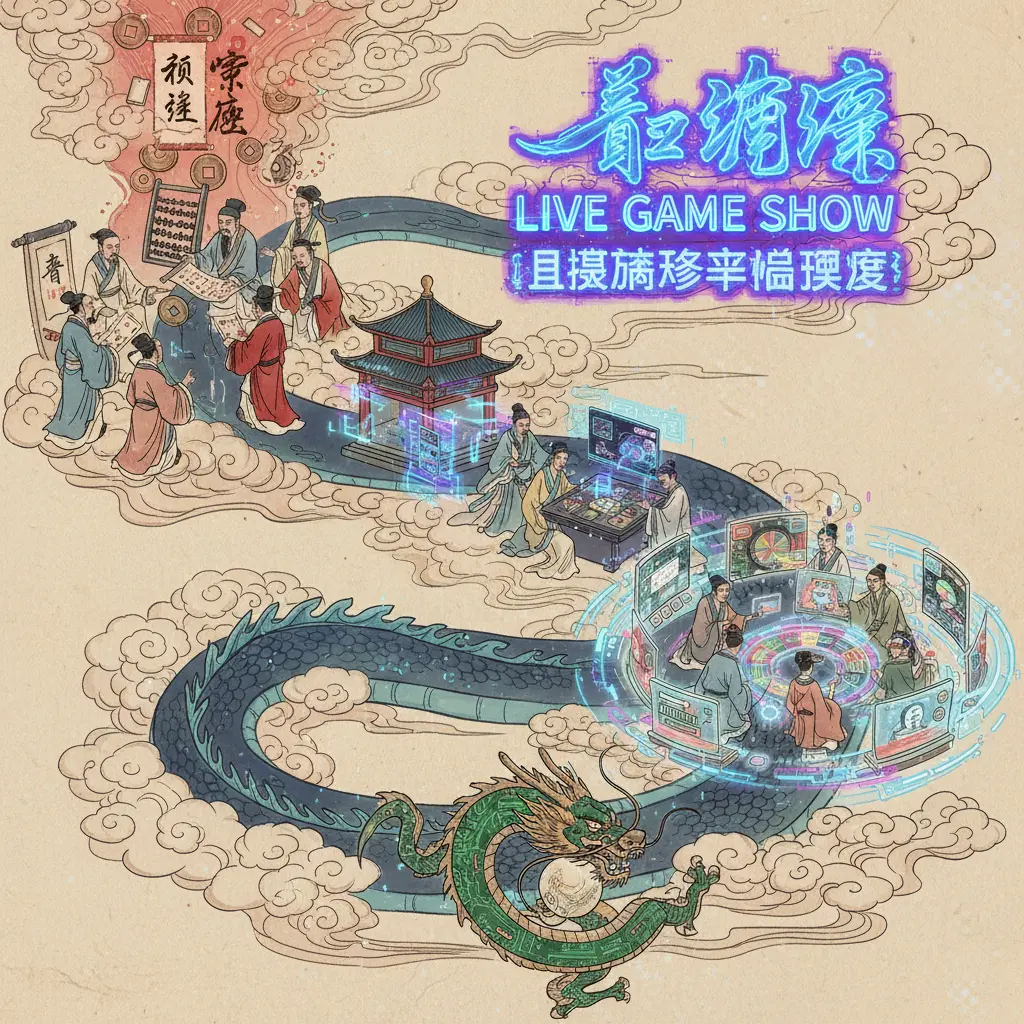 Live dealer game show varieties - Evolution