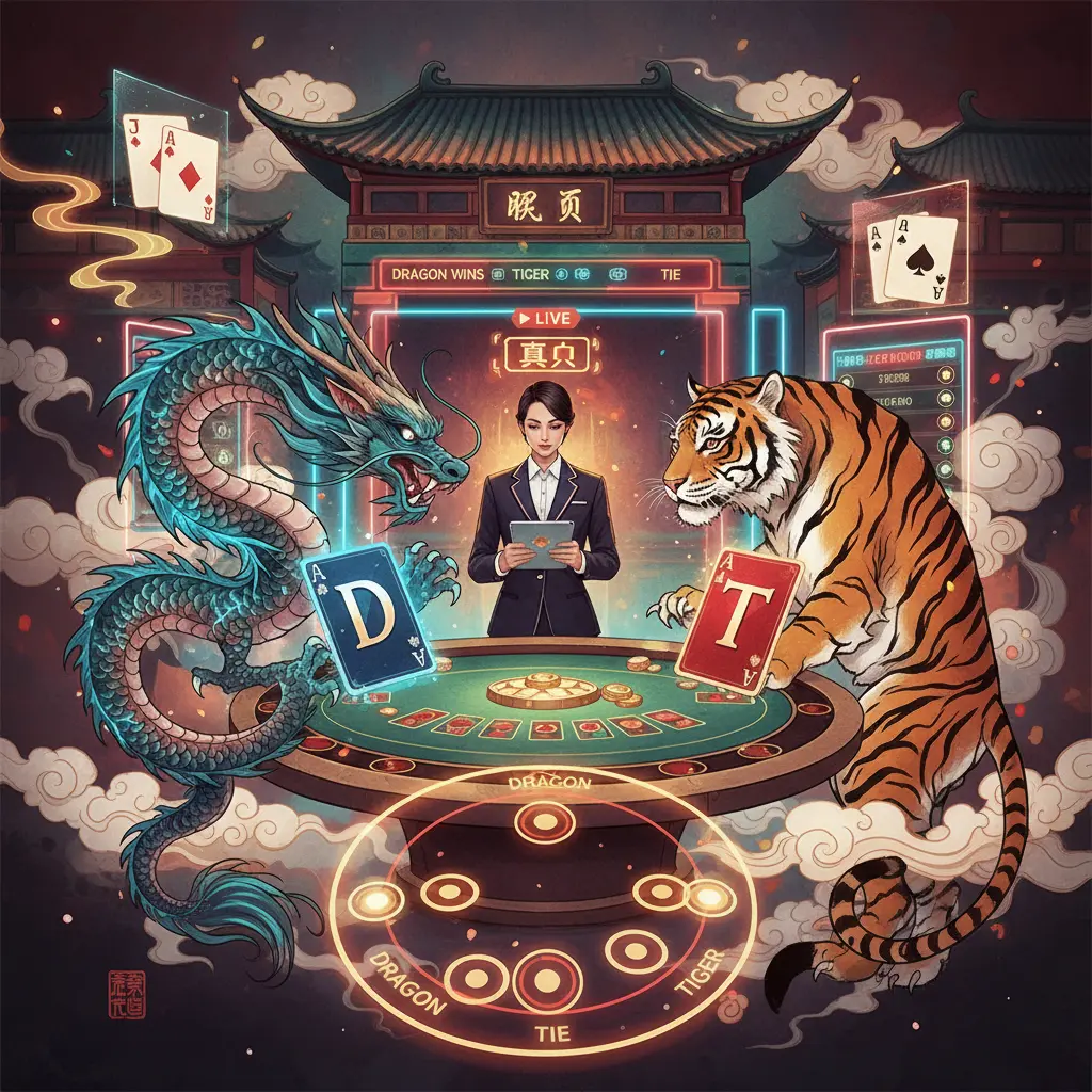 Live dealer dragon tiger rules - Dragon