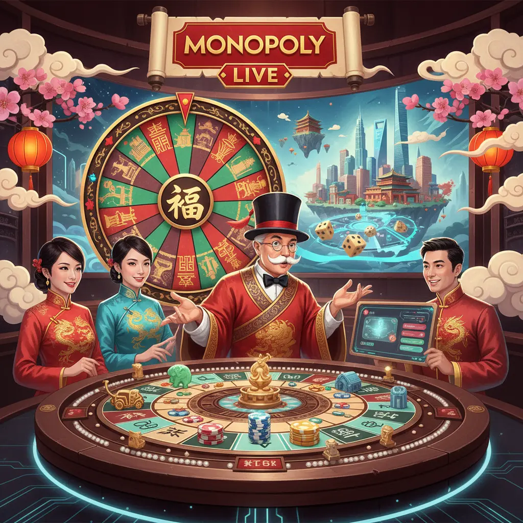 Live dealer monopoly experience - MONOPOLY