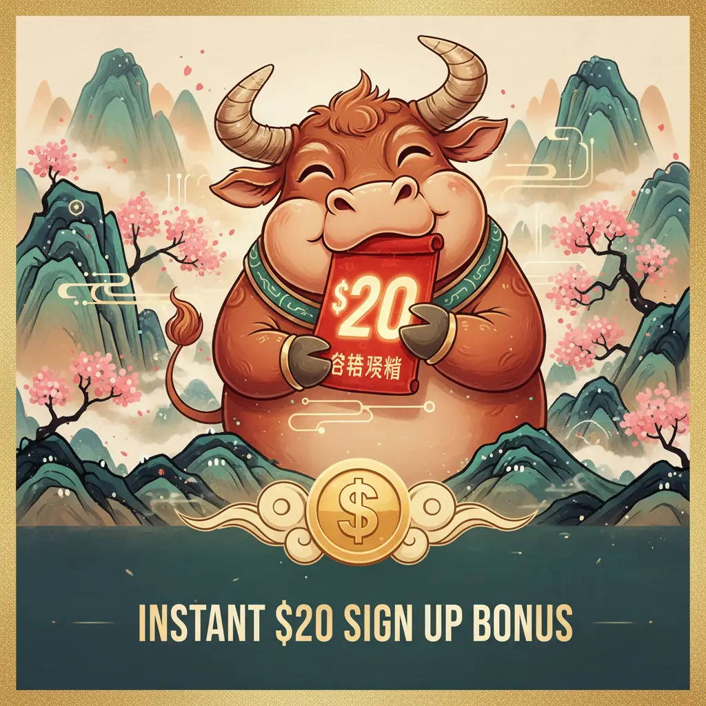 instant $20 sign up bonus - MooMoo
