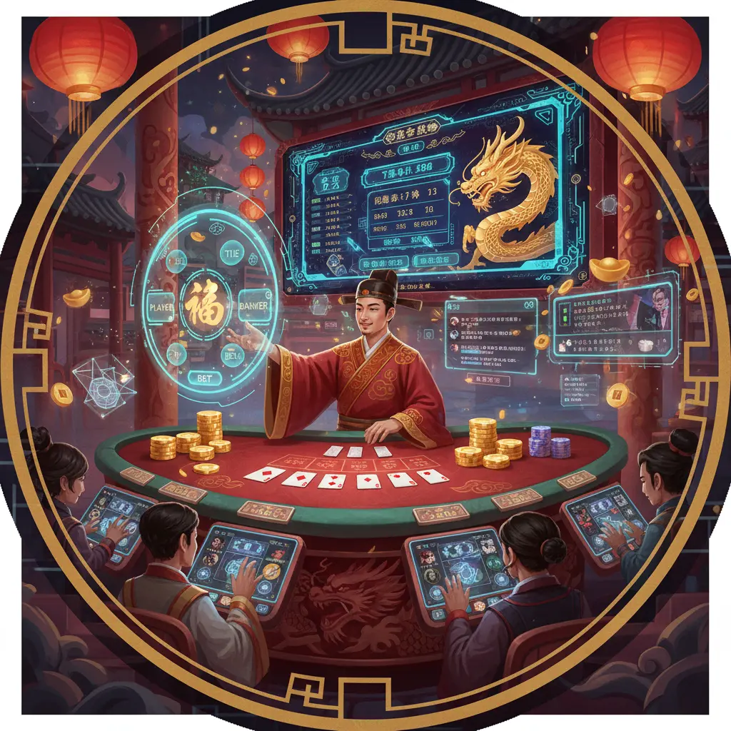 Interactive live casino games - Baccarat