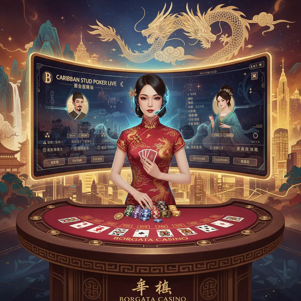 Caribbean stud live dealer games - Borgata