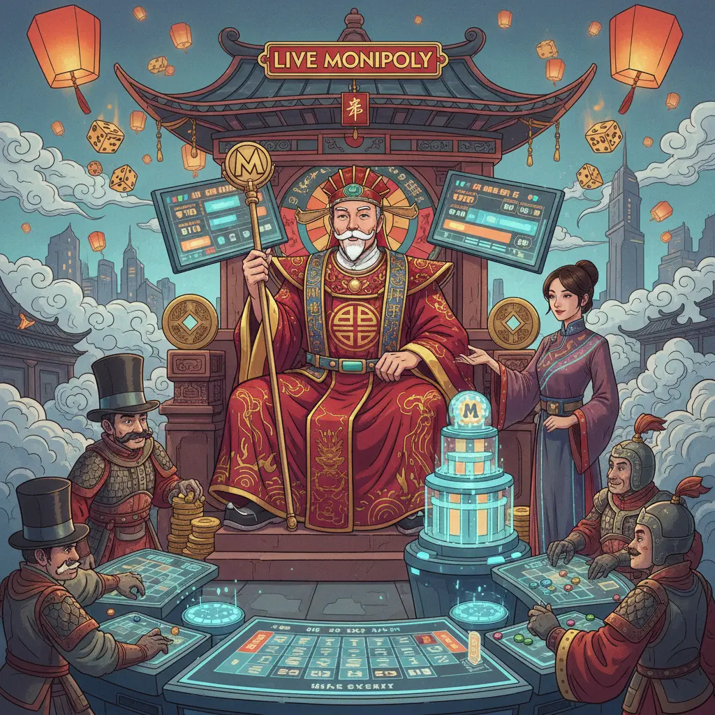 Live dealer monopoly experience - MONOPOLY