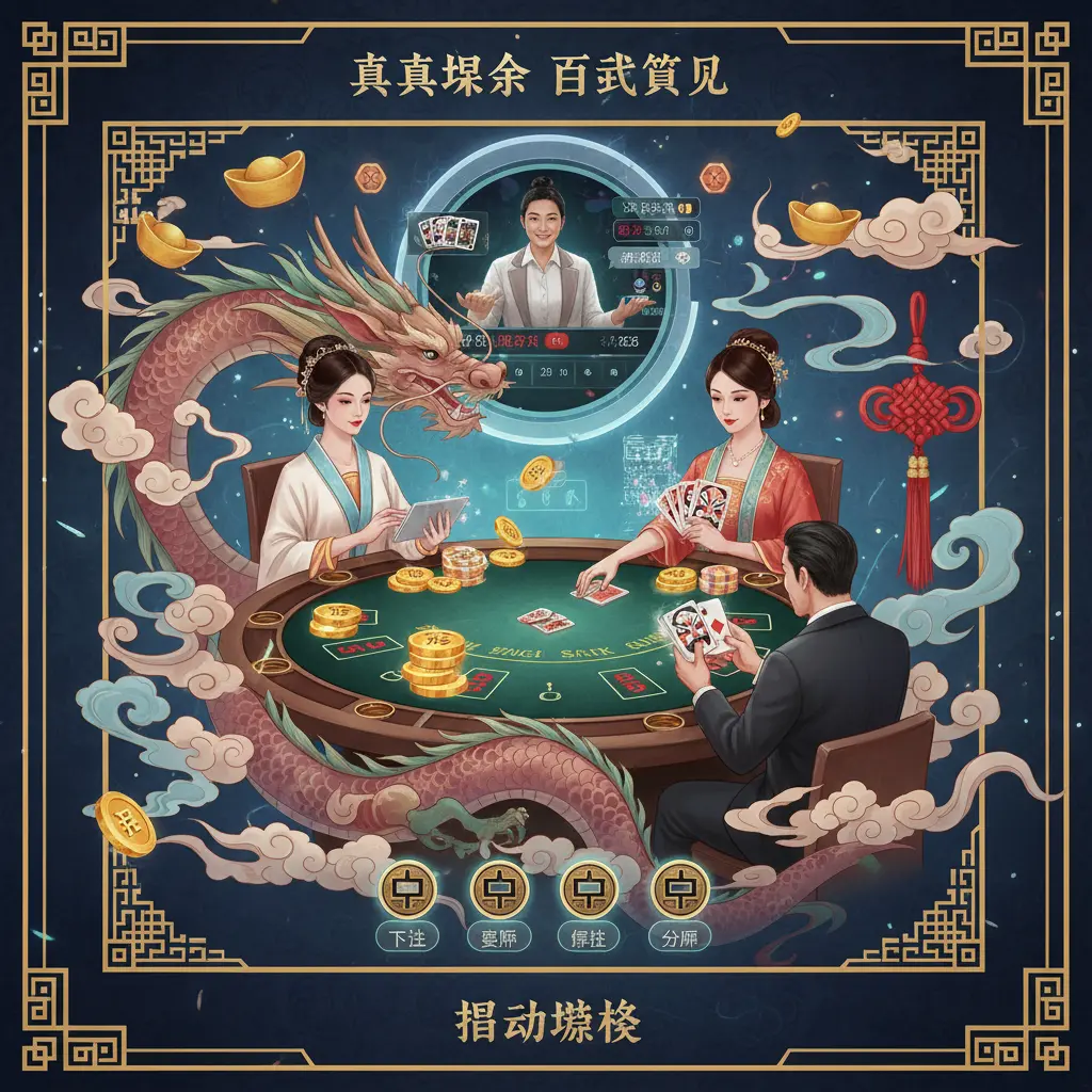 Interactive live casino games - Blackjack