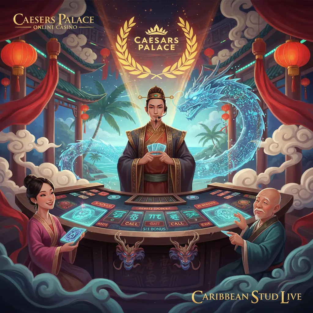 Caribbean stud live dealer games - Caesars