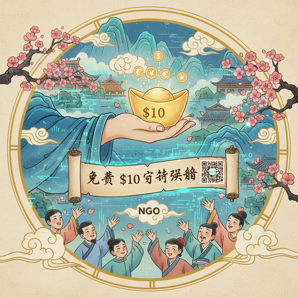 free $10 sign up bonus - NGO