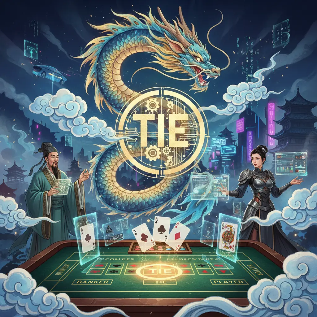 Live dealer baccarat strategies - Tie