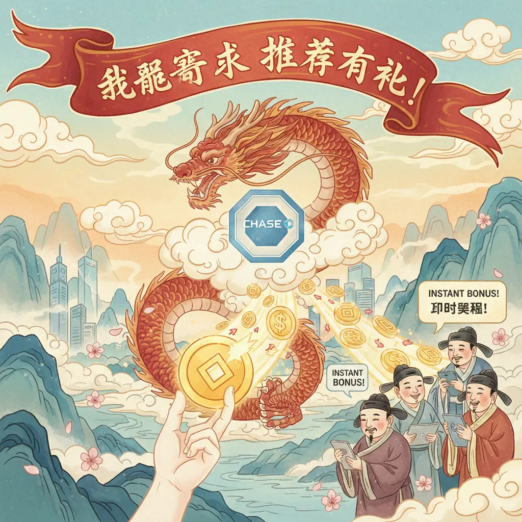 instant referral bonus no deposit - Chase