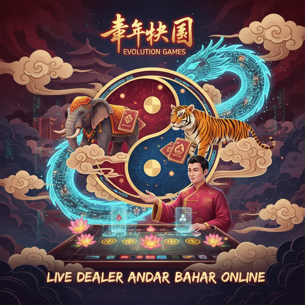 Live dealer andar bahar online - Evolution