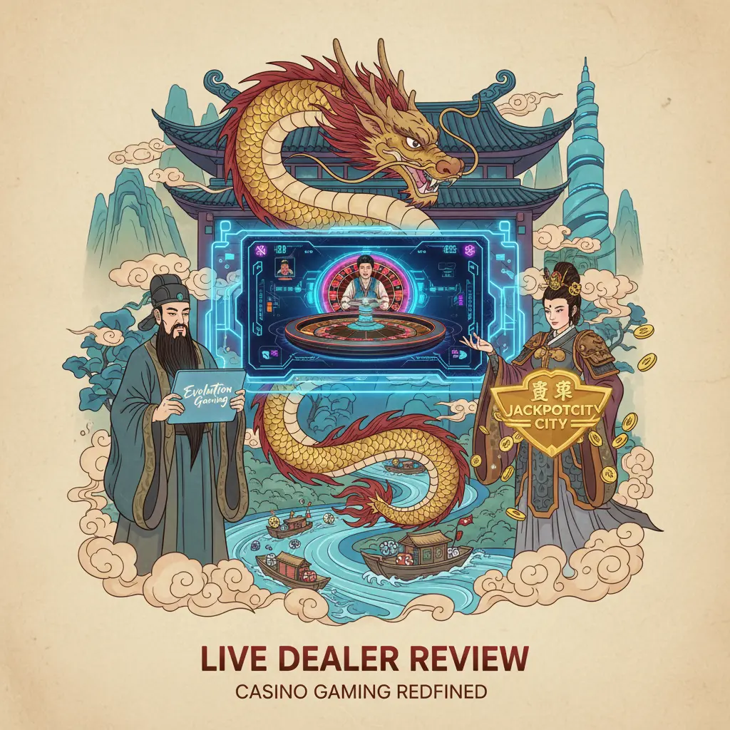 Evolution Gaming live dealer review - Jackpotcitycasino