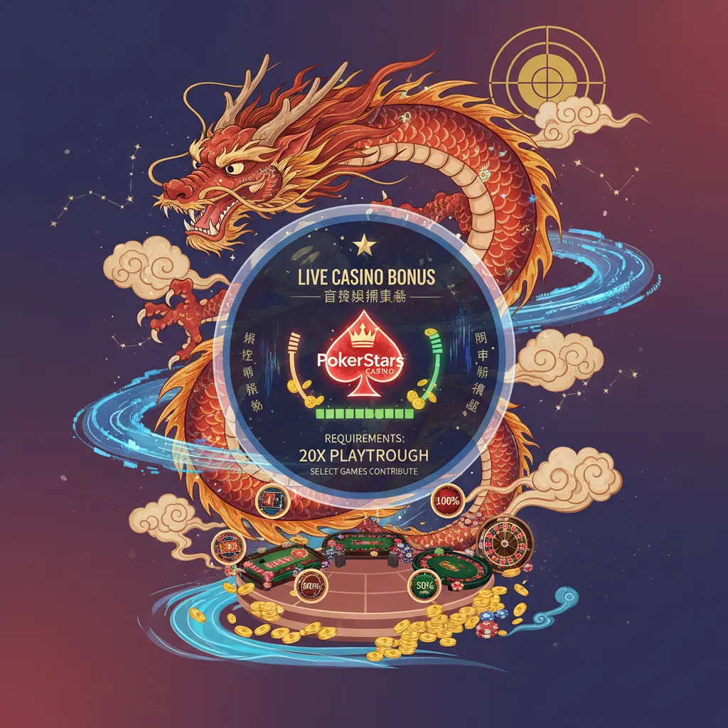 Live casino bonus requirements - PokerStars