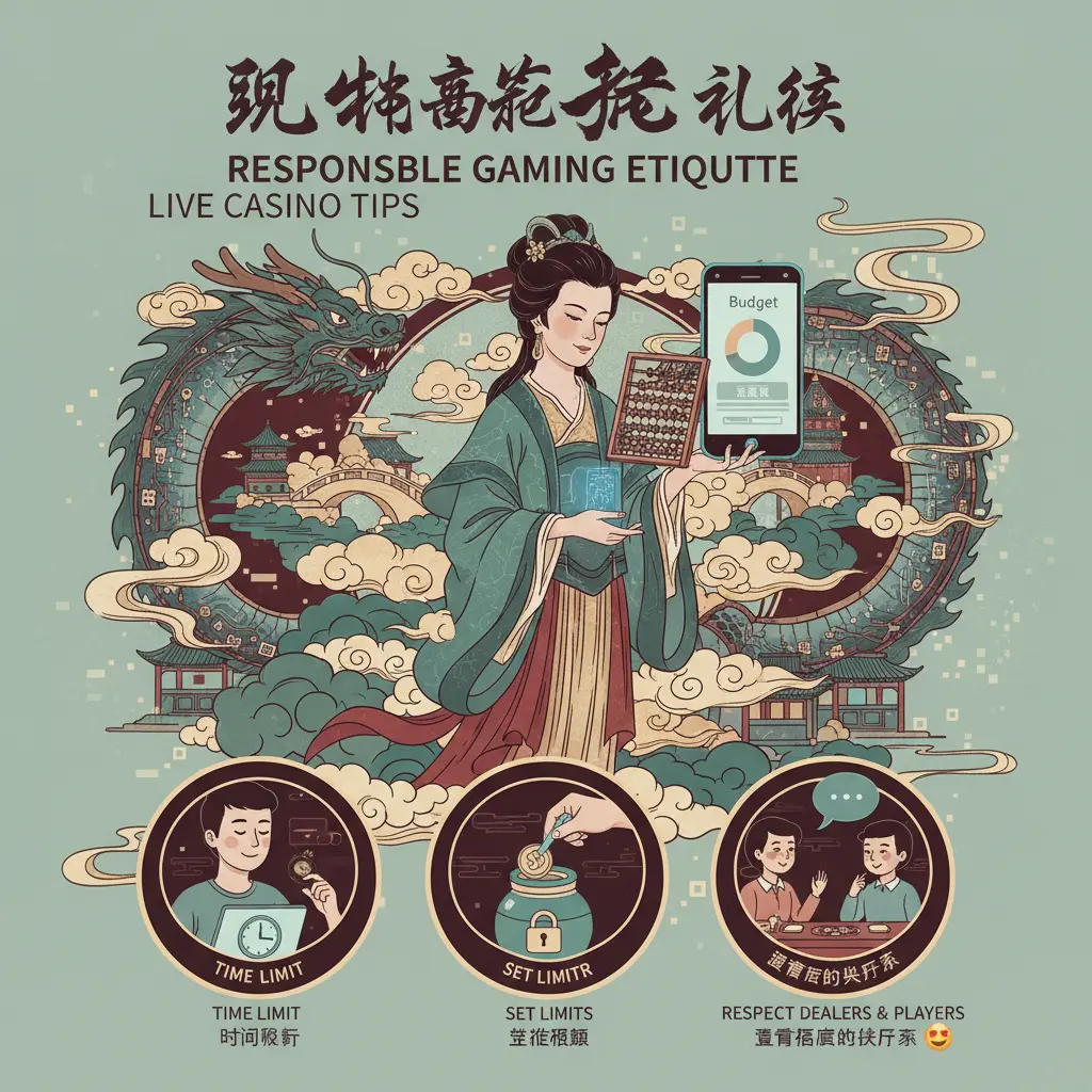 Live casino etiquette tips - Responsible